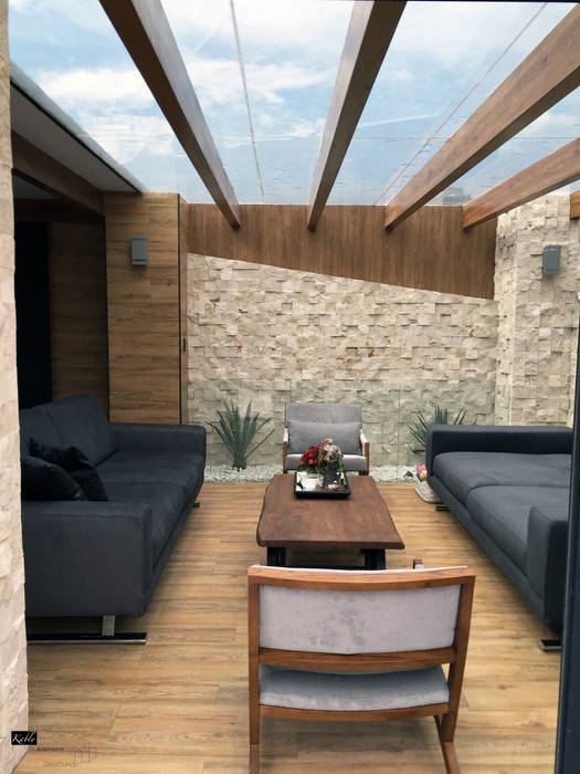 Terraza Horacio, Arquitectura101 + Kably Arquitectos Arquitectura101 + Kably Arquitectos Terrace