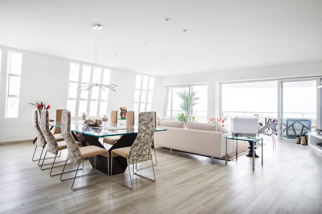 Sala-comedor homify Comedores de estilo moderno