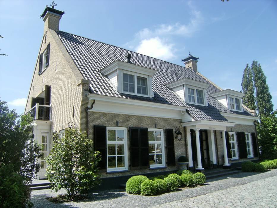 Notariswoning Villa "De Hofstede" Brand I BBA Architecten Klassieke huizen notariswoning