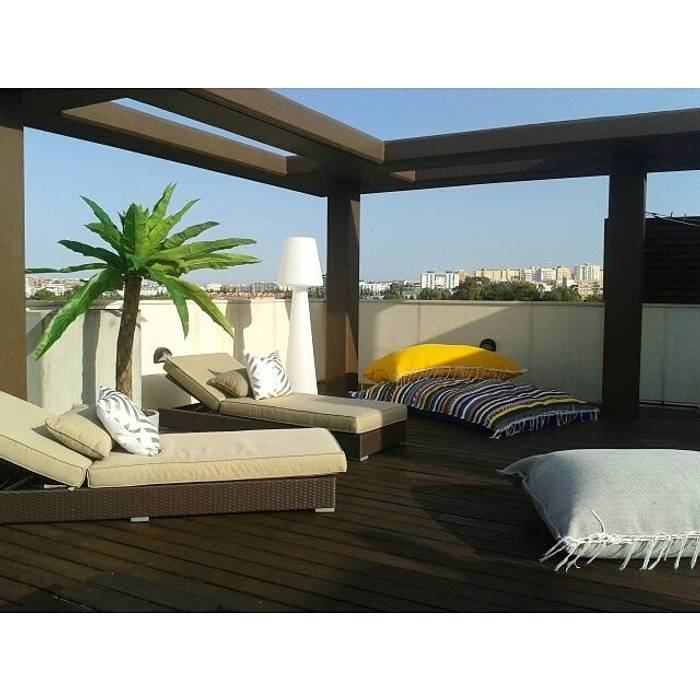 PROJETO DE DECORAÇÃO EXTERIORES, all Design [Arquitectura e Design de Interiores] all Design [Arquitectura e Design de Interiores] Varandas, marquises e terraços mediterrânicos