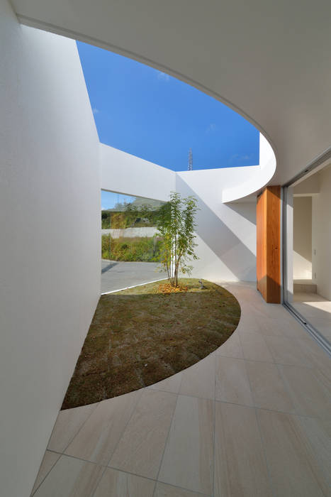 ODMR-HOUSE, 門一級建築士事務所 門一級建築士事務所 Jardins modernos Azulejo
