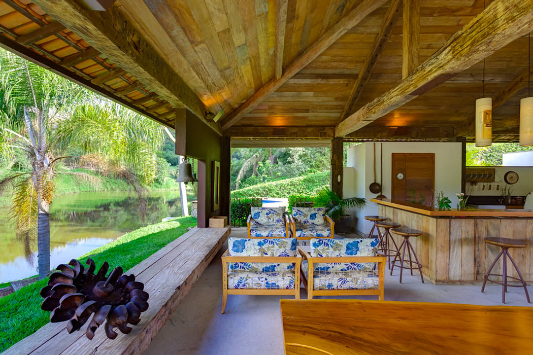 CASA DE FAZENDA homify Varandas, alpendres e terraços rústicos casa,fazenda,rústica,arquitetura