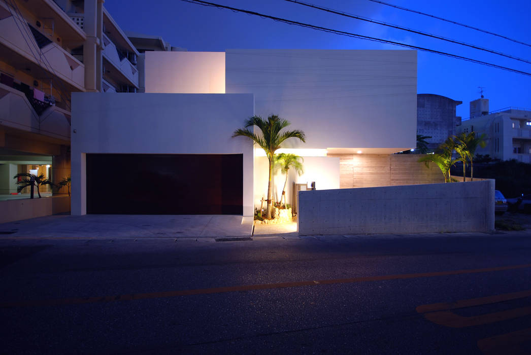 HKM-house , 門一級建築士事務所 門一級建築士事務所 Casas modernas Concreto