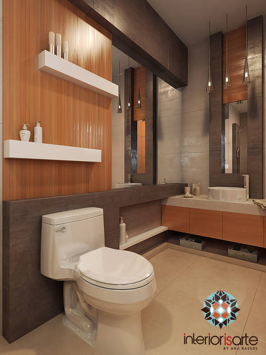Baño baños modernos de interiorisarte moderno | homify