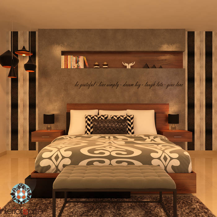 Residencia MR , Interiorisarte Interiorisarte Modern style bedroom