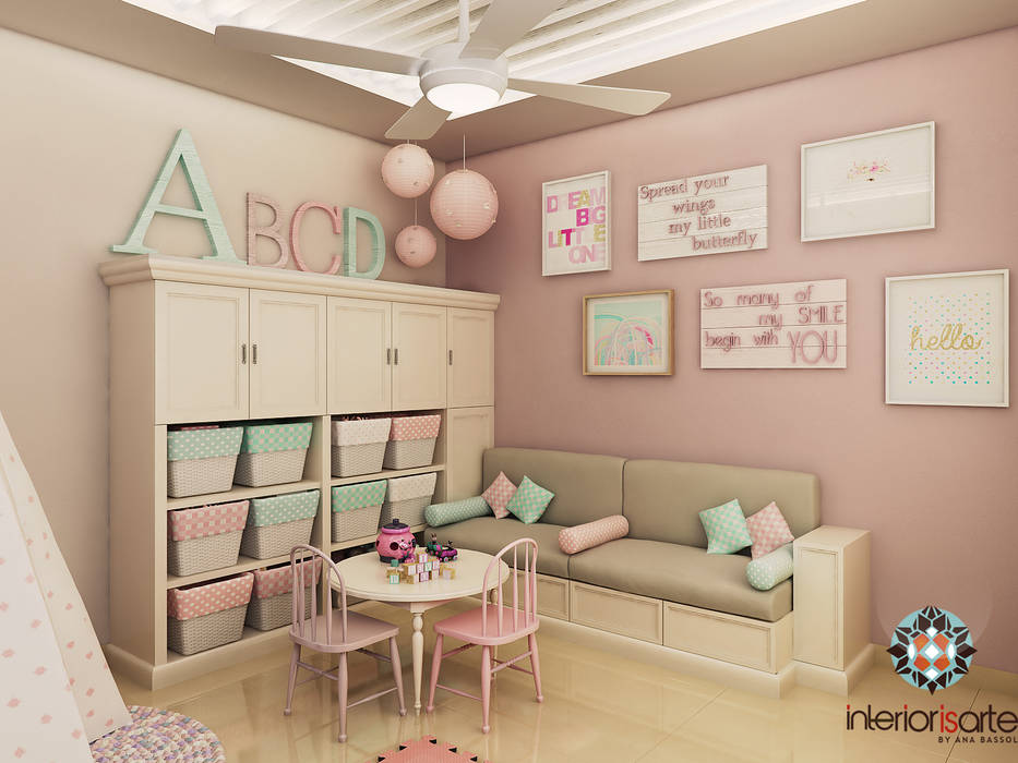 Cuarto de juegos Interiorisarte Dormitorios infantiles modernos