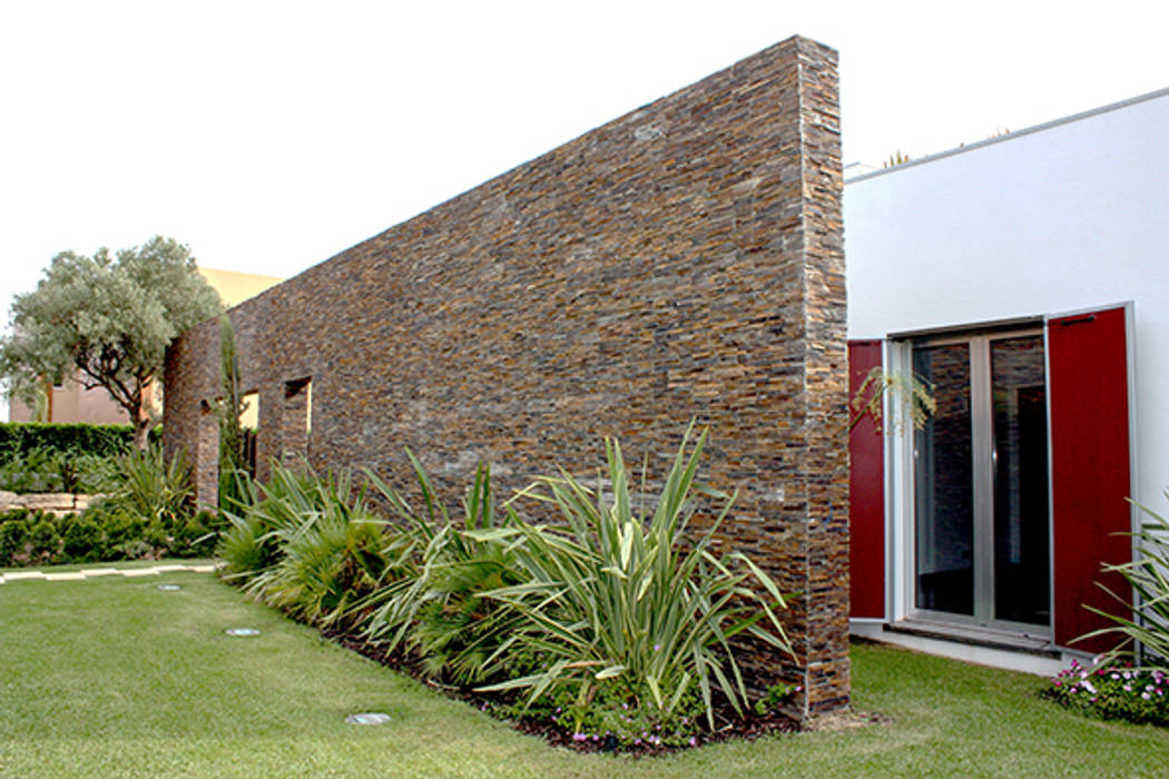 house in Vilamoura golf, Matos Architects Matos Architects Casas modernas Pedra