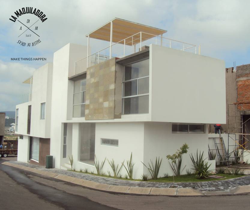 Conjunto Zen House, La Maquiladora / taller de ideas La Maquiladora / taller de ideas Casas minimalistas