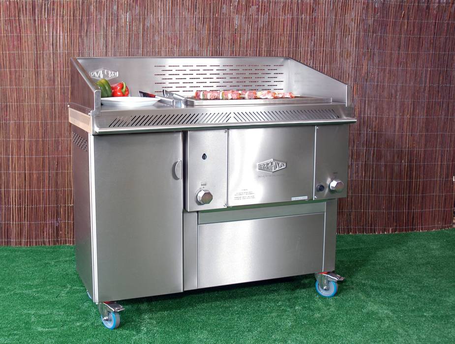 GARDEN GRILL GRESILVA NEW CONCEPT Сад в стиле модерн Железо / Сталь Мебель