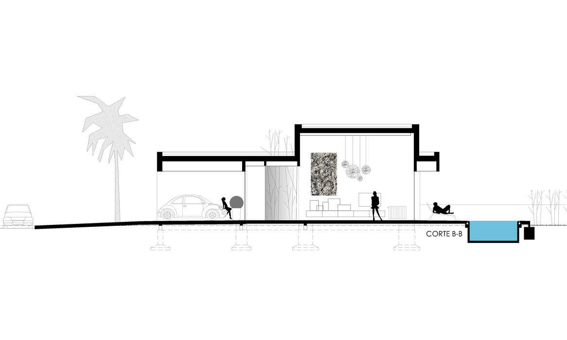 CASA VC - BARRIO SAN SEBASTIÁN- FUNES, VISMARACORSI ARQUITECTOS VISMARACORSI ARQUITECTOS บ้านและที่อยู่อาศัย