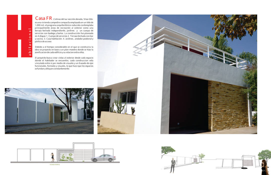 PORTAFOLIO DE PROYECTOS FLORES ROJAS ARQUITECTURA, FLORES ROJAS Arquitectura FLORES ROJAS Arquitectura