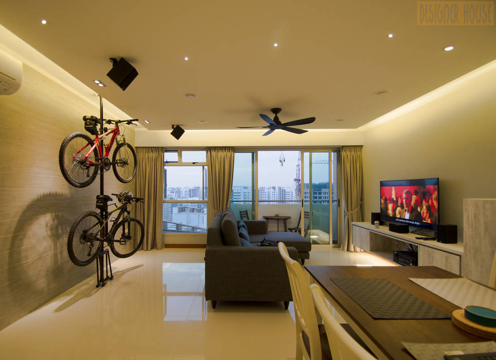 BTO @ Punggolin Hotel Style, Designer House Designer House Modern living room