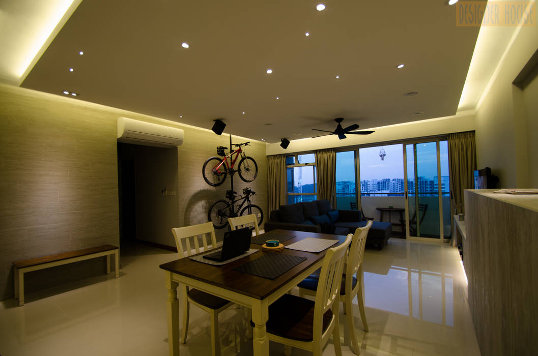 BTO @ Punggolin Hotel Style, Designer House Designer House Modern dining room