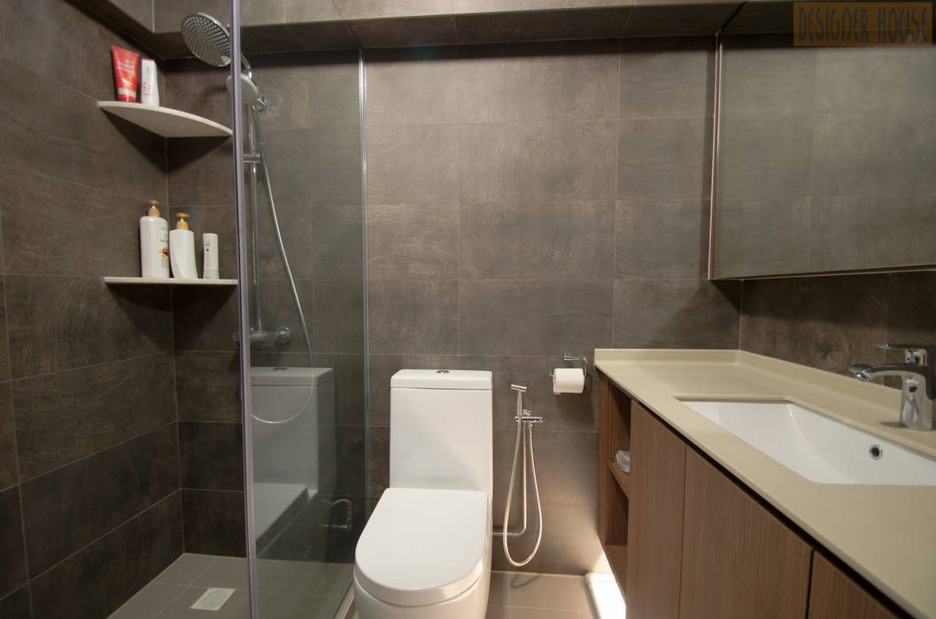 BTO @ Punggolin Hotel Style, Designer House Designer House Modern bathroom