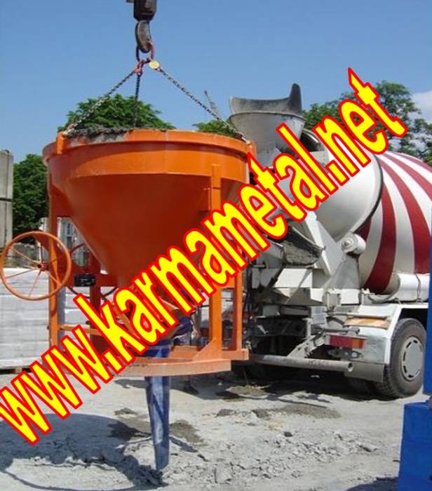 KARMA METAL - Kule Vinc Forklift İnsaat Santiye Micir Harc Beton Kovasi KARMA METAL ​kule vinç beton kov