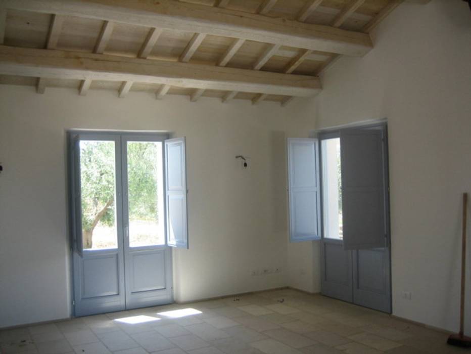 Bed and breakfast "Querce Grosse", POMP0NI ASSOCIATI SRL POMP0NI ASSOCIATI SRL Casa rurale interno,casale,pietra,legno,ristrutturazione