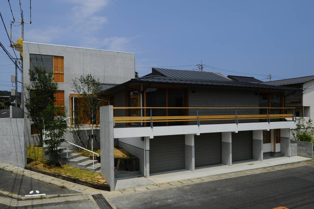 Modern Houses By シェド建築設計室 Modern Concrete Homify