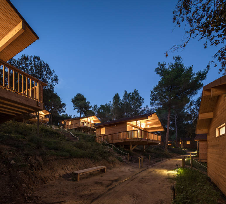 Bungalows | DOS arquitectes, Simon Garcia | arqfoto Simon Garcia | arqfoto Casas estilo moderno: ideas, arquitectura e imágenes