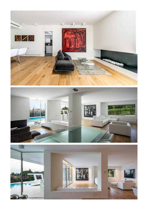 Casa Herrero | 08023 architects, Simon Garcia | arqfoto Simon Garcia | arqfoto Salas de estilo moderno