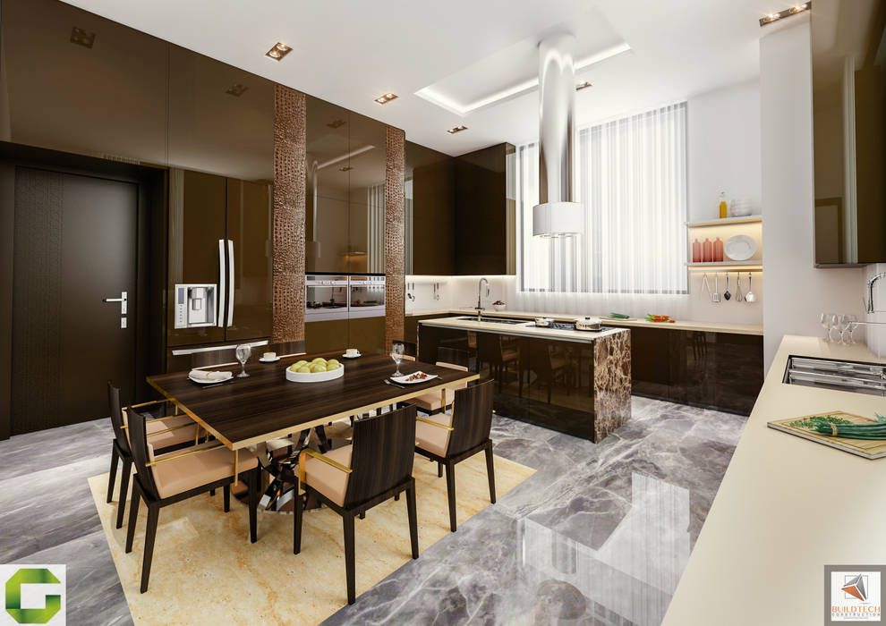 homify Modern kitchen Marble