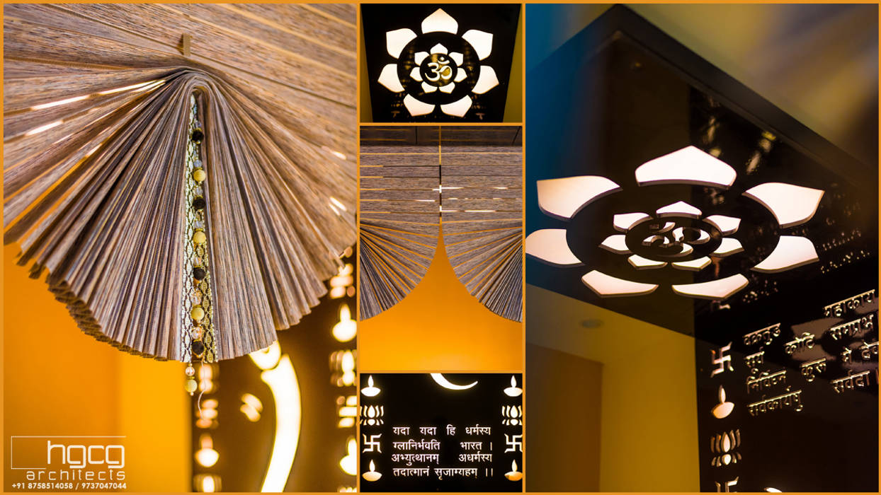 Pooja Room Details HGCG Architects