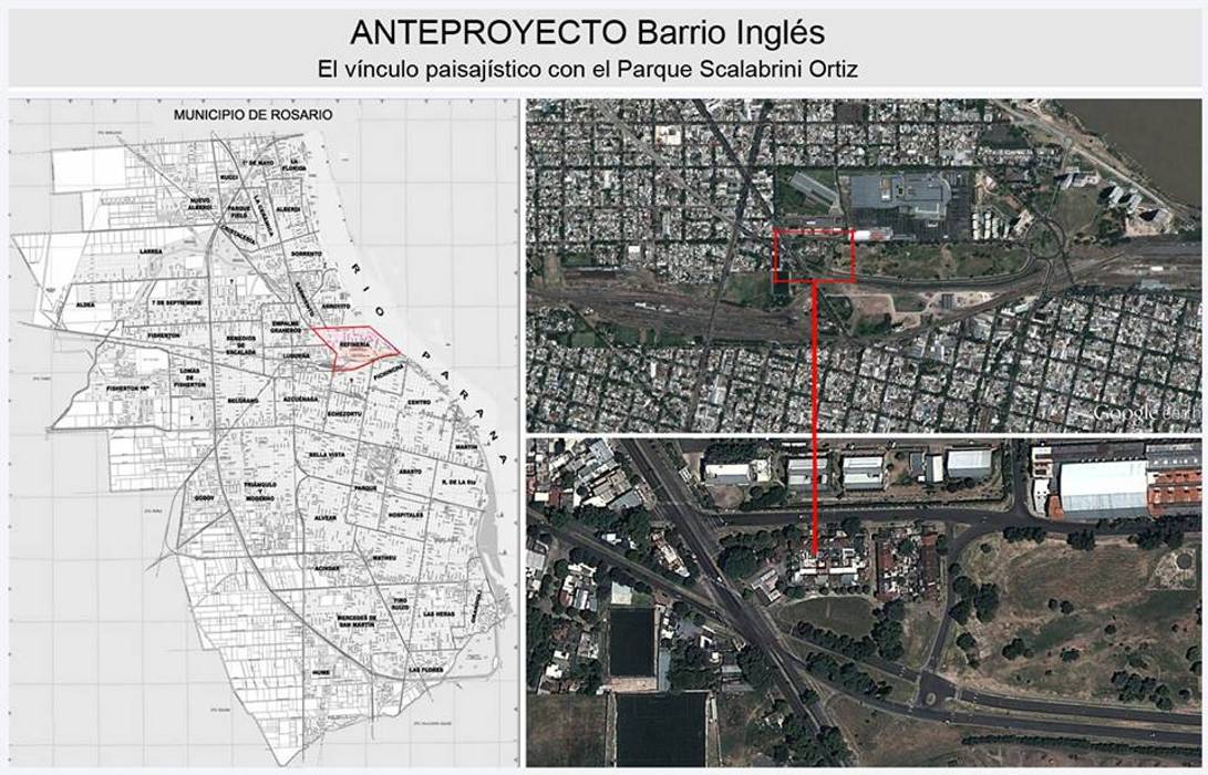 Anteproyecto Barrio Inglés, Dhena CONSTRUCCION DE JARDINES Dhena CONSTRUCCION DE JARDINES Jardines de estilo moderno Cobre/Bronce/Latón