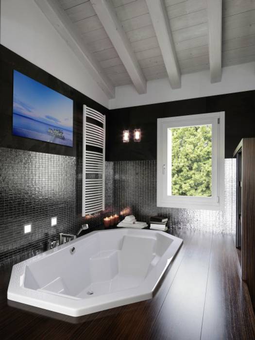 homify Kamar Mandi Modern Bathtubs & showers