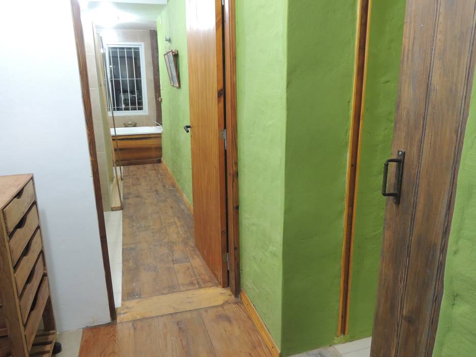 baño espacio para vivir, CRISTINA FORNO CRISTINA FORNO Modern style bathrooms Wood Wood effect