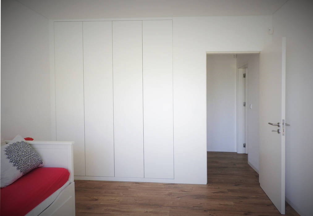 Nowoczesna sypialnia od Jesus Correia Arquitecto Nowoczesny