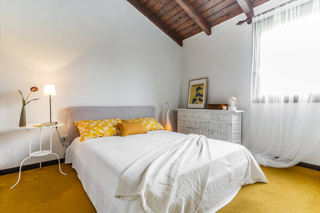 Appartamento in vendita a Lesa, Boite Maison Boite Maison Moderne Schlafzimmer