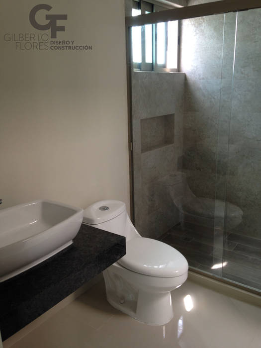 CAROLCO 2, GF ARQUITECTOS GF ARQUITECTOS Modern style bathrooms