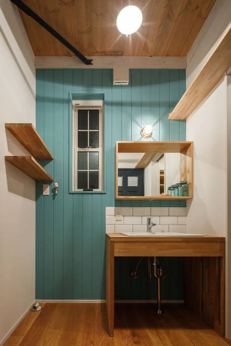 house-01, dwarf dwarf Industrial style bathroom