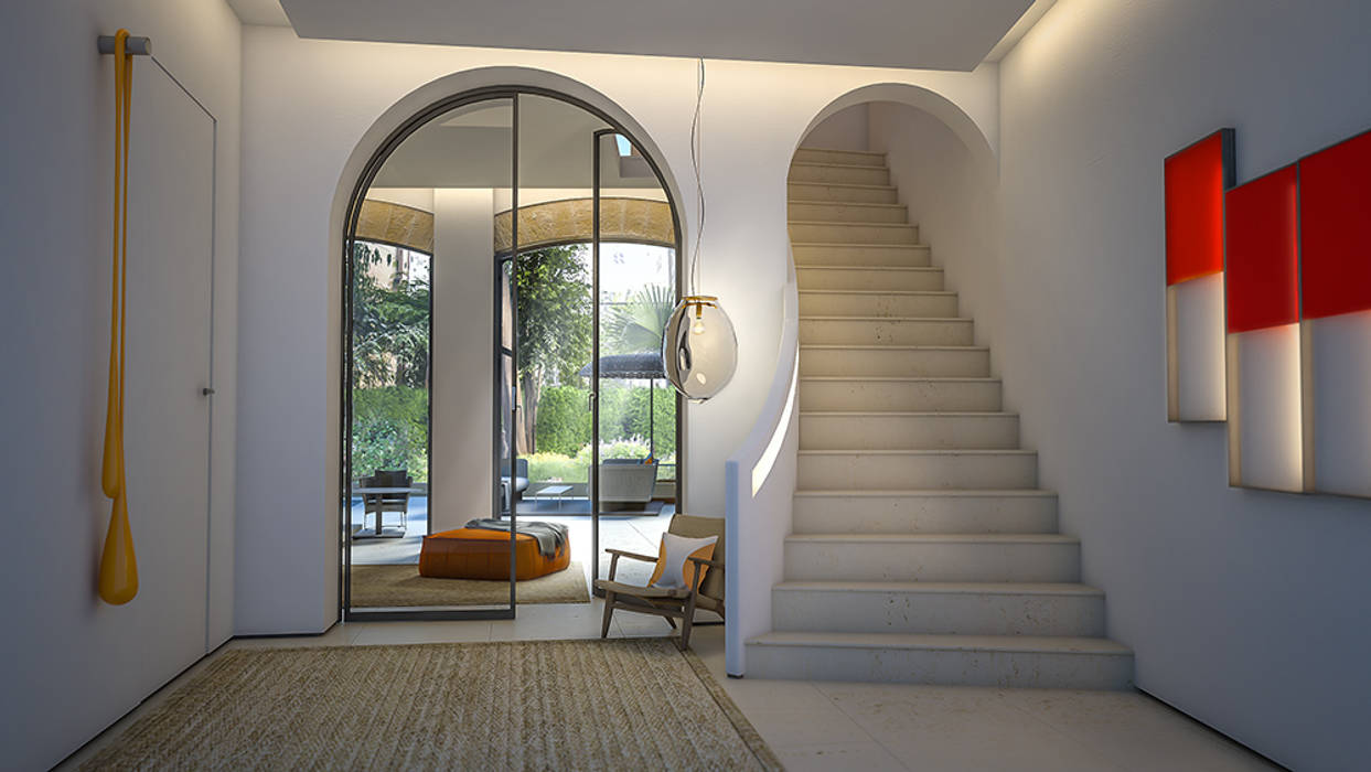 Hallway and stairs homify architect,interior designer,restoration,refurbishment,conversion
