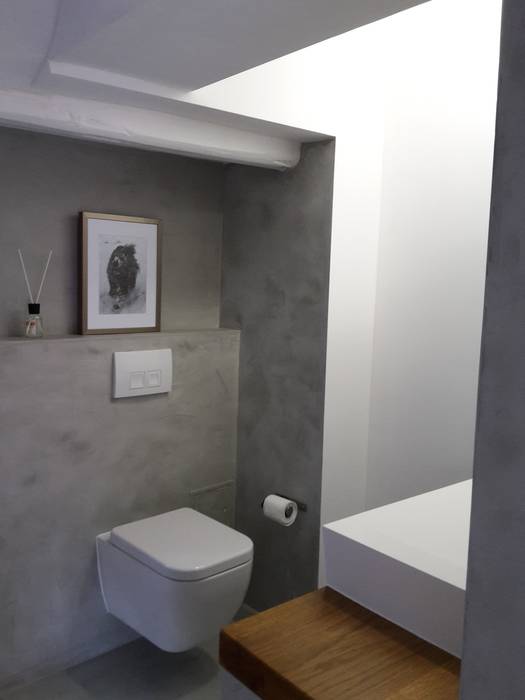 Beton cire bad: badezimmer von robert mergl | homify Beton cire bad: badezimmer von robert mergl | homify