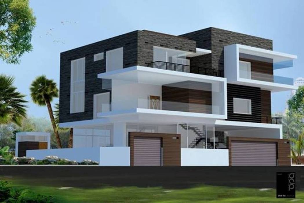 Projects - Residential, Jehovah Nissi Archfirm Jehovah Nissi Archfirm Modern houses Plant,Building,Sky,Window,Rectangle,Tree,Fixture,Urban design,Residential area,Condominium
