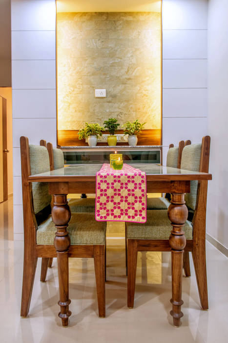 Dinning Saar Interior Design Eclectic style dining room