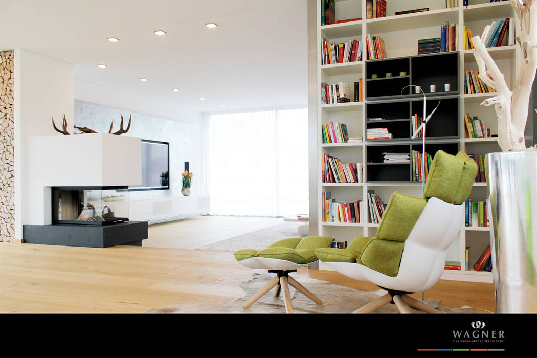 Leseecke Ausgefallene Wohnzimmer Von Wagner Mobel Manufaktur