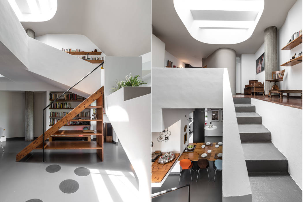 Casa MC - Relooking, Architrek Architrek Salas modernas