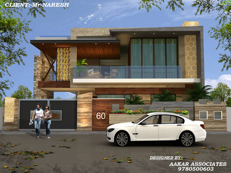 projets, aakarconstructions aakarconstructions Casas campestres