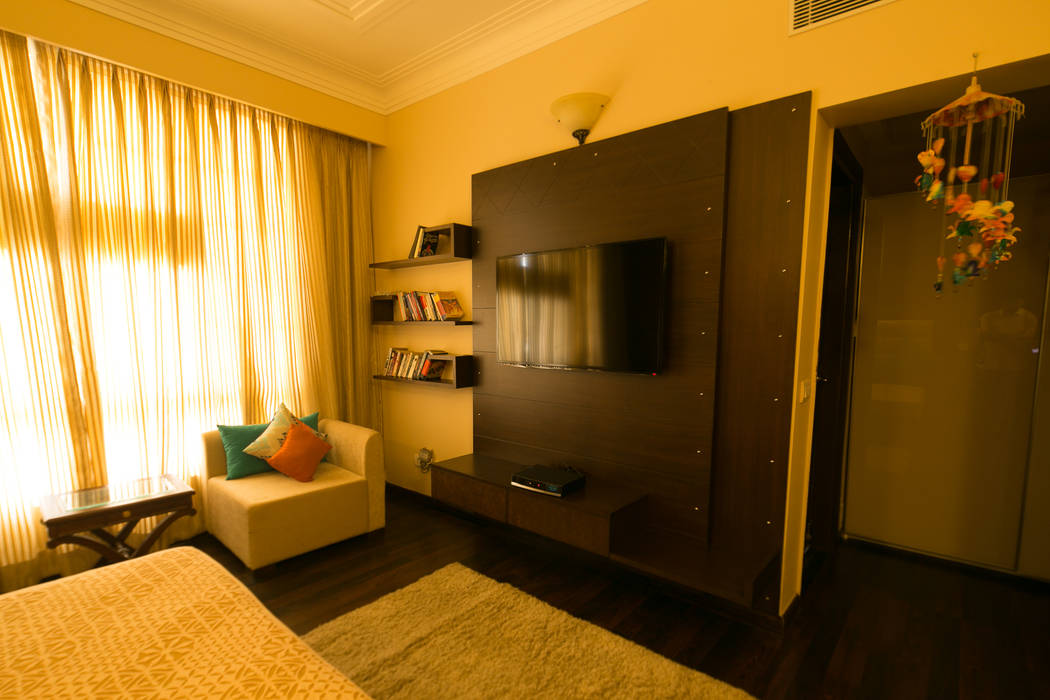 Hibiscus Gurgaon, ACQ Design ACQ Design Modern style bedroom media unit,tv panels,television unit,tv unit