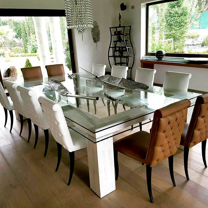 Casa Estado de México, Interia Muebles Interia Muebles Modern Dining Room