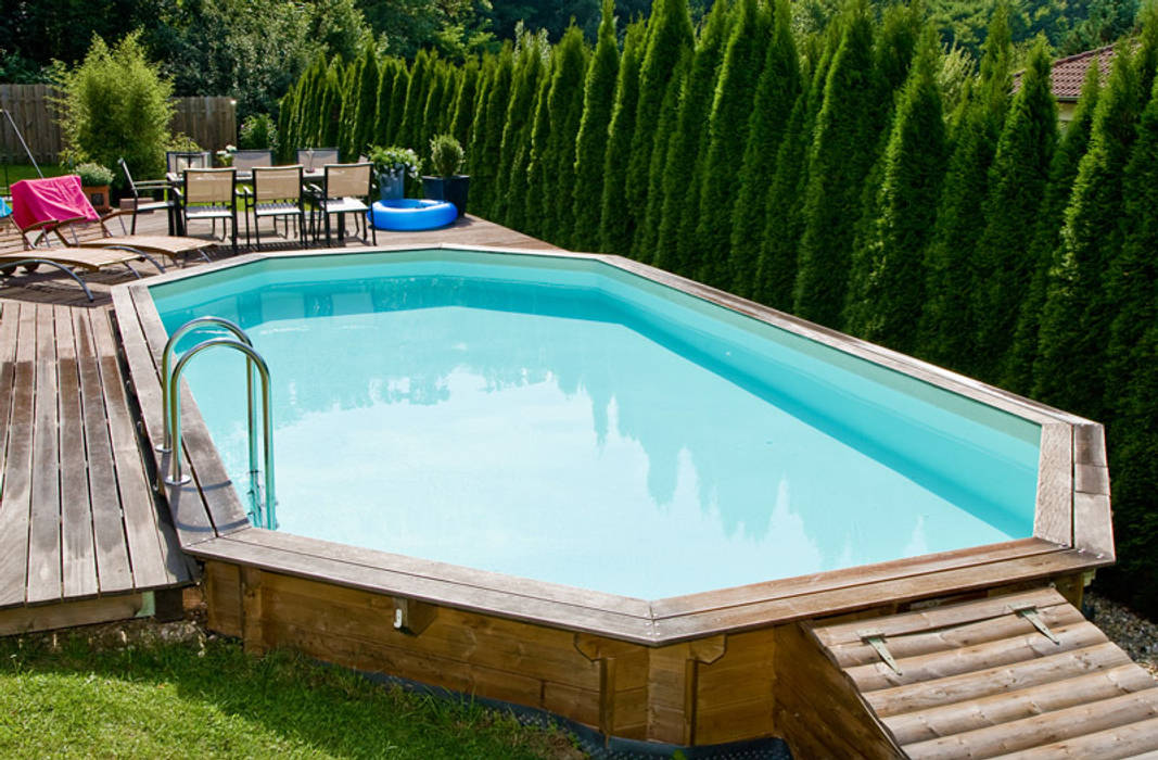 Moderne Holzpools für Ihren Garten, OOGarden OOGarden Piscine moderne Bois Effet bois Piscine