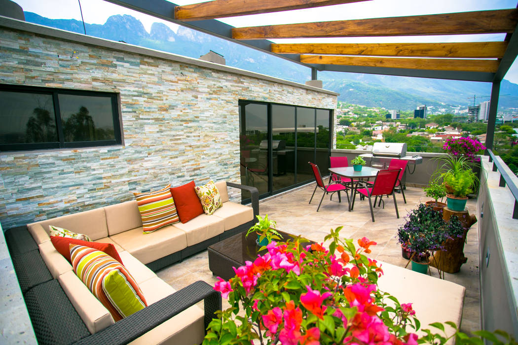 Terraza homify Balcones y terrazas modernos: Ideas, imágenes y decoración