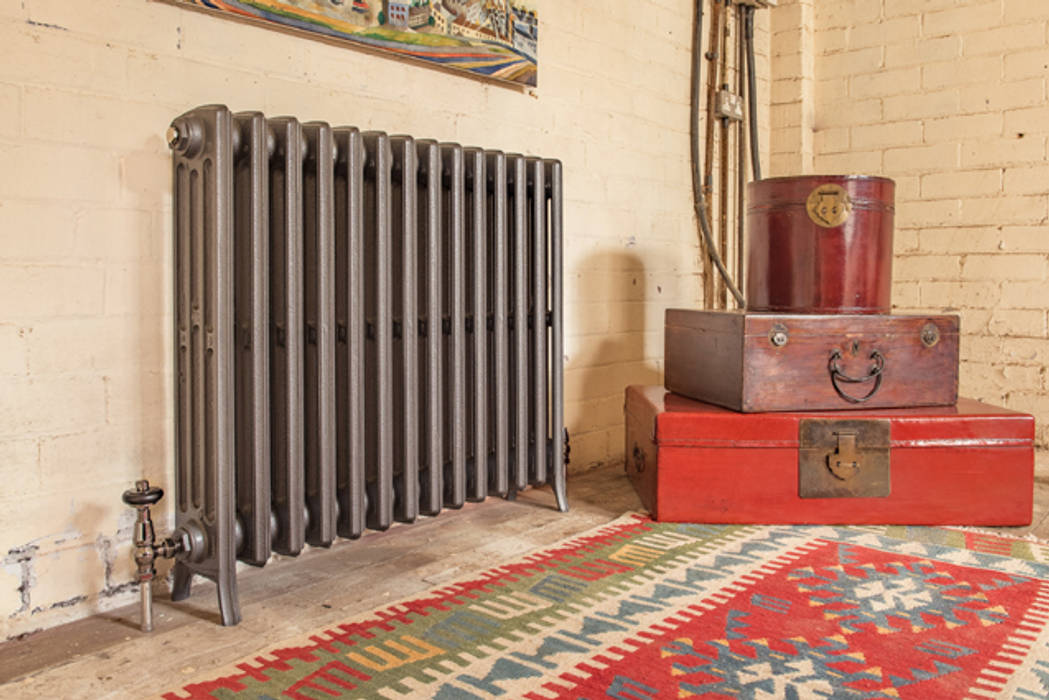 Urban chic radiator designs, Feature Radiators Feature Radiators Ruang Keluarga Gaya Industrial Fireplaces & accessories