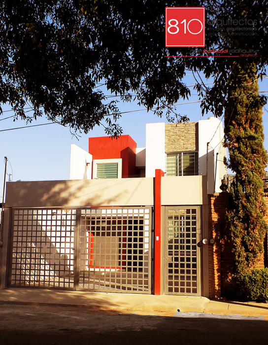 Casa Habitación. Amézquita Córdova 810 Arquitectos Casas modernas Moderno,810 arquitectos,Herreria,Pequeña