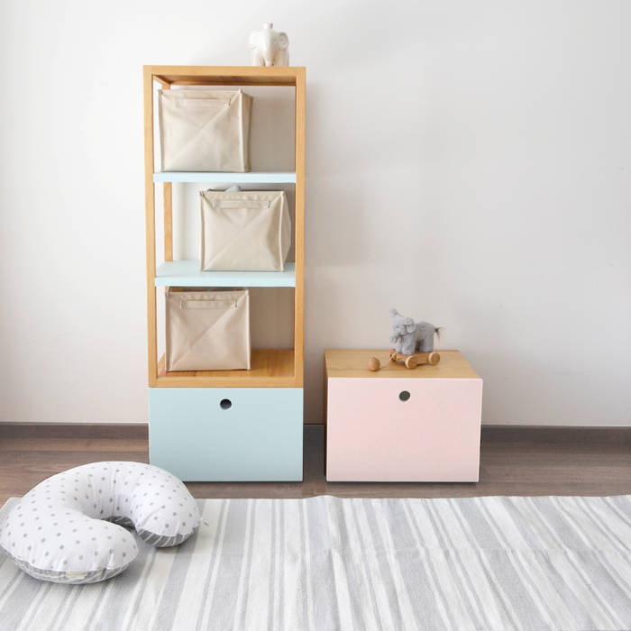 homify Modern nursery/kids room Storage