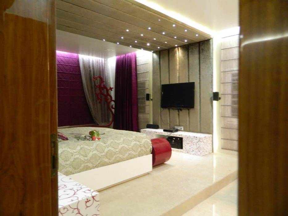 high end house interior, Vinyaasa Architecture & Design Vinyaasa Architecture & Design ห้องนอน