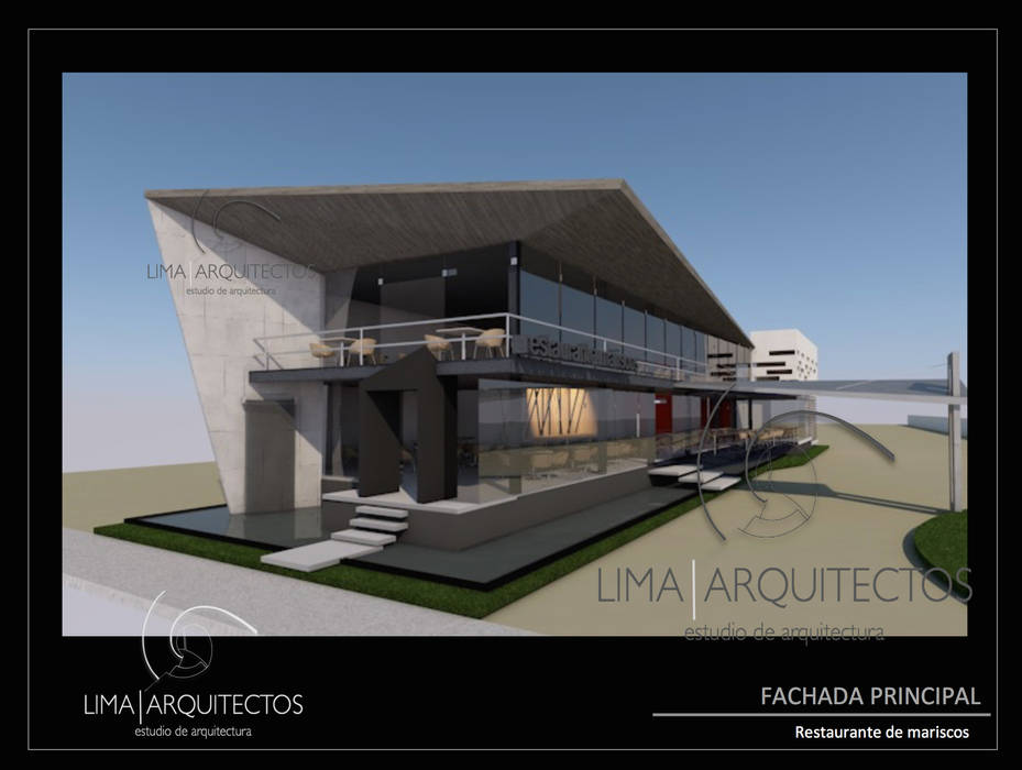 RESTAURANTE DE MARISCOS Boca del Rio, Veracruz., Lima Arquitectos Lima Arquitectos Modern home Concrete