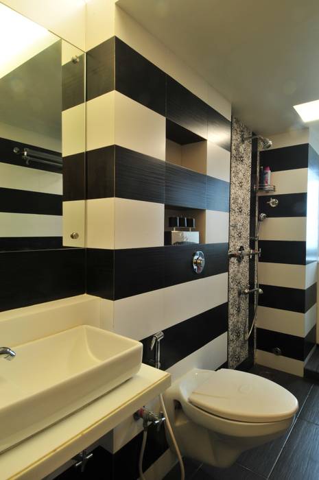 homify Modern bathroom Tiles