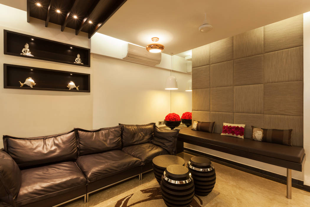 Flat @ Tirupur, Cubism Cubism Modern living room